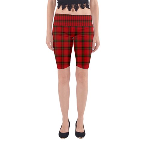 MacDougall Tartan Yoga Cropped Leggings from ArtsNow.com
