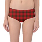 MacDougall Tartan Mid-Waist Bikini Bottoms