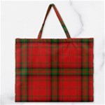 MacDougall Tartan Zipper Large Tote Bag