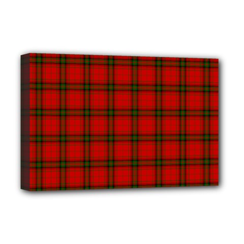 MacDougall Tartan Deluxe Canvas 18  x 12  (Stretched) from ArtsNow.com