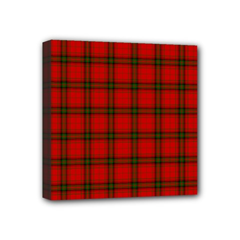 MacDougall Tartan Mini Canvas 4  x 4  (Stretched) from ArtsNow.com