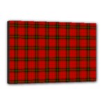 MacDougall Tartan Canvas 18  x 12  (Stretched)