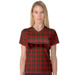 MacDuff Tartan Women s V-Neck Sport Mesh Tee