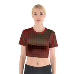 MacDuff Tartan Cotton Crop Top from ArtsNow.com