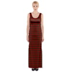 MacDuff Tartan Maxi Thigh Split Dress