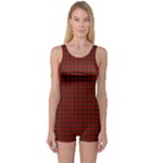 MacDuff Tartan One Piece Boyleg Swimsuit