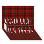 MacDuff Tartan YOU ARE INVITED 3D Greeting Card (7x5)