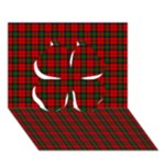 MacDuff Tartan Clover 3D Greeting Card (7x5)
