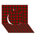 MacDuff Tartan Circle 3D Greeting Card (7x5)