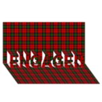 MacDuff Tartan ENGAGED 3D Greeting Card (8x4)
