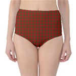 MacGregor Tartan High-Waist Bikini Bottoms