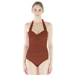 MacGregor Tartan Women s Halter One Piece Swimsuit