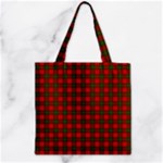 MacGregor Tartan Zipper Grocery Tote Bag