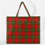 MacGregor Tartan Zipper Large Tote Bag
