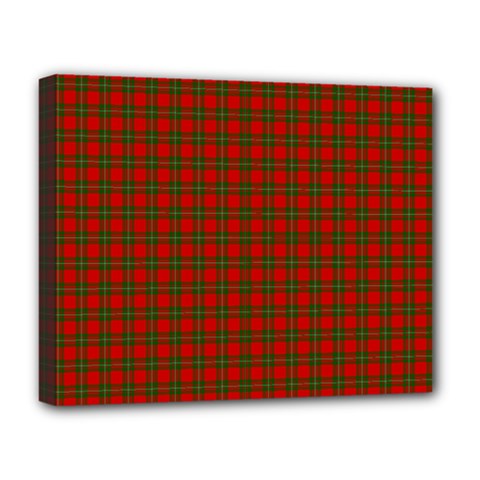 MacGregor Tartan Deluxe Canvas 20  x 16  (Stretched) from ArtsNow.com