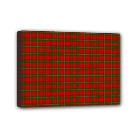 MacGregor Tartan Mini Canvas 7  x 5  (Stretched) from ArtsNow.com