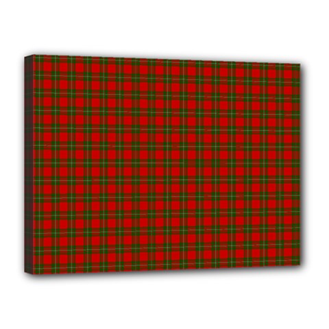 MacGregor Tartan Canvas 16  x 12  (Stretched) from ArtsNow.com