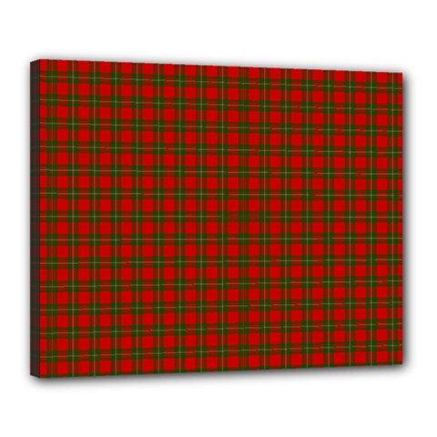 MacGregor Tartan Canvas 20  x 16  (Stretched) from ArtsNow.com