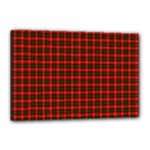 MacKintosh Tartan Canvas 18  x 12  (Stretched)