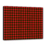 MacKintosh Tartan Canvas 20  x 16  (Stretched)