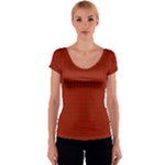 MacNab Tartan Women s V-Neck Cap Sleeve Top