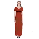MacNab Tartan Short Sleeve Maxi Dress