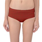 MacNab Tartan Mid-Waist Bikini Bottoms
