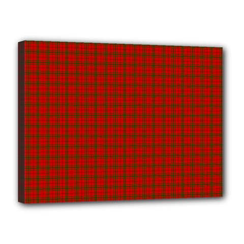 MacNab Tartan Canvas 16  x 12  (Stretched) from ArtsNow.com