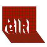 MacNab Tartan GIRL 3D Greeting Card (7x5)