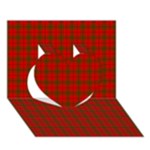 MacNab Tartan Heart 3D Greeting Card (7x5)