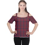 MacTavish Tartan Women s Cutout Shoulder Tee