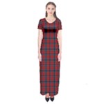MacTavish Tartan Short Sleeve Maxi Dress