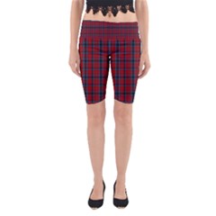 MacTavish Tartan Yoga Cropped Leggings from ArtsNow.com