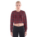 MacTavish Tartan Women s Cropped Sweatshirt