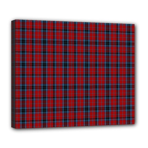 MacTavish Tartan Deluxe Canvas 24  x 20  (Stretched) from ArtsNow.com