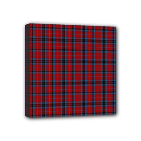 MacTavish Tartan Mini Canvas 4  x 4  (Stretched) from ArtsNow.com
