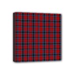MacTavish Tartan Mini Canvas 4  x 4  (Stretched)