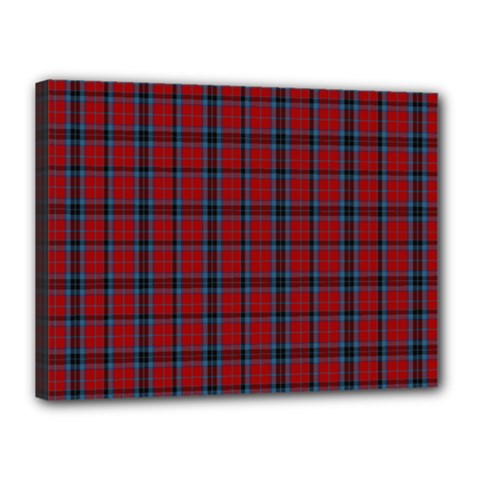 MacTavish Tartan Canvas 16  x 12  (Stretched) from ArtsNow.com