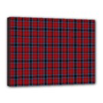 MacTavish Tartan Canvas 16  x 12  (Stretched)