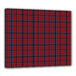 MacTavish Tartan Canvas 24  x 20  (Stretched)