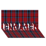 MacTavish Tartan ENGAGED 3D Greeting Card (8x4)