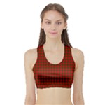 Maxwell Tartan Women s Sports Bra with Border
