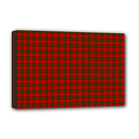 Maxwell Tartan Deluxe Canvas 18  x 12  (Stretched) from ArtsNow.com