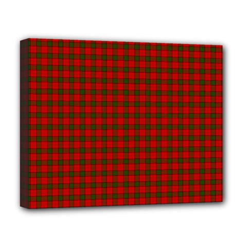 Maxwell Tartan Deluxe Canvas 20  x 16  (Stretched) from ArtsNow.com