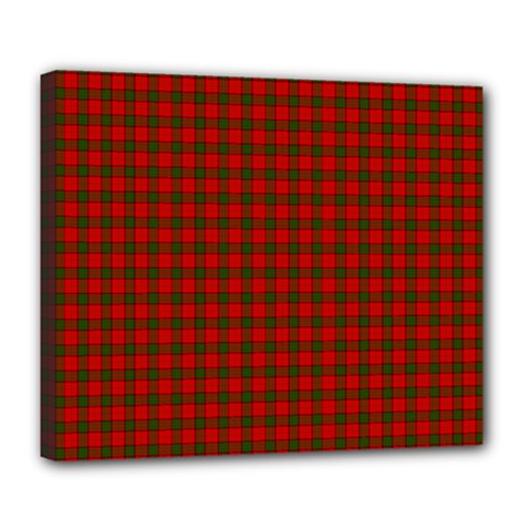 Maxwell Tartan Deluxe Canvas 24  x 20  (Stretched) from ArtsNow.com
