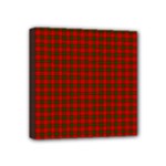 Maxwell Tartan Mini Canvas 4  x 4  (Stretched)