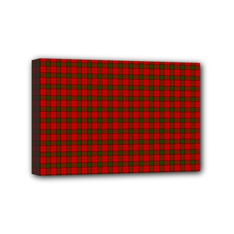 Maxwell Tartan Mini Canvas 6  x 4  (Stretched) from ArtsNow.com