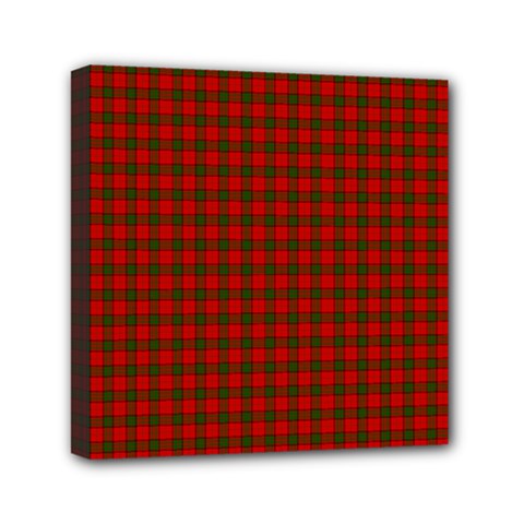 Maxwell Tartan Mini Canvas 6  x 6  (Stretched) from ArtsNow.com