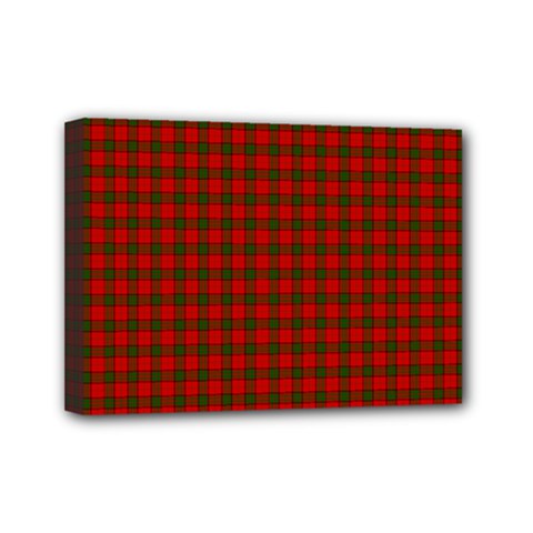 Maxwell Tartan Mini Canvas 7  x 5  (Stretched) from ArtsNow.com
