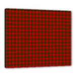Maxwell Tartan Canvas 24  x 20  (Stretched)
